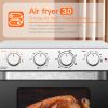 WEESTA Air Fryer Toaster Oven 24 Quart - 7-In-1,with Air Fry, Roast, Toast, Broil & Bake Function