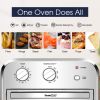 Geek Chef Air Fryer Toaster Oven, 4 Slice Convection Airfryer Countertop Oven,Reheat, Fry Oil-Free, Stainless Steel  XH